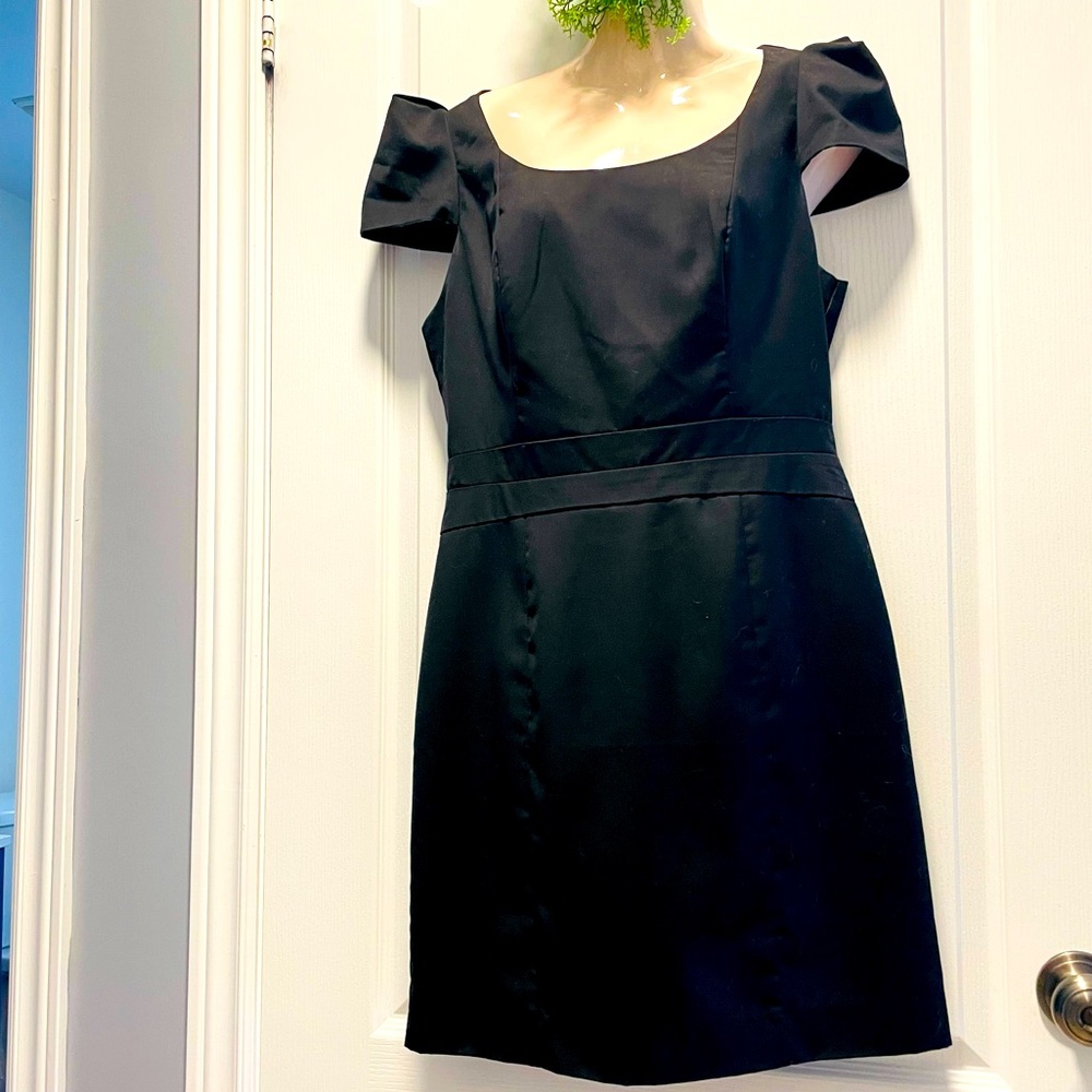 🌸3 for $30 Forever 21 Black Mini Dress short puffy sleeves  cocktail dress